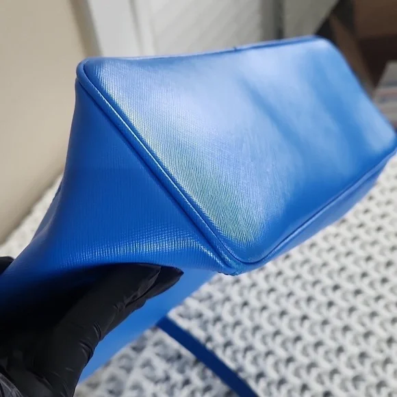 Coach large royal blue tote women hand bag - Picture 7 of 12